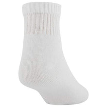 Load image into Gallery viewer, Gold Toe Men's 656P Cotton Quarter Athletic Socks MultiPairs, White (6 Pairs), Shoe Size: 6-12.5

