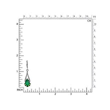 Load image into Gallery viewer, Silvershake 3.42ct. Natural Emerald Green Agate and Chrome Diopside 925 Sterling Silver Drop Leverback Earrings

