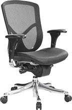 Load image into Gallery viewer, Eurotech Seating Fuzion Luxury Mid Back Chair, Black
