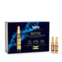 Load image into Gallery viewer, ISDIN Night Peel AHA and Glycolic Acid Night Serum Gentle Exfoliation, 30 ampoules
