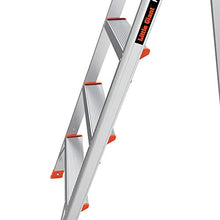 Load image into Gallery viewer, Little Giant Ladders, Flip-N-Lite, 6-Foot, Stepladder, Aluminum, Type 1A, 300 lbs Rated (15270-001)
