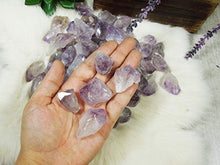 Load image into Gallery viewer, 1/2 lb Amethyst Points Stones Bulk - Raw Natural Crystals - Bulk Gemstones - for Jewelry Making, Wicca, Reiki, Crystal Healing, Wire Wrapping
