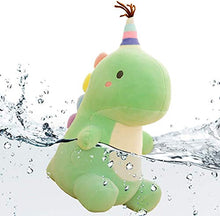 Load image into Gallery viewer, YUESUO Plush Dinosaur Stuffed Animals Soft Toy Dino Plushies Cotton Birthday Gifts for Kids Green 9.4 Inch
