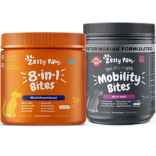Load image into Gallery viewer, Multifunctional Supplements for Dogs - Glucosamine Chondroitin for Joint Support + Vet Strength Hip &amp; Joint Soft Chews for Dogs - Glucosamine, Chondroitin &amp; MSM
