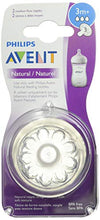 Load image into Gallery viewer, Philips Avent Natural Baby Bottle Nipple, Medium Flow Nipple 3M+, 2pk, SCF653/23
