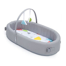 Load image into Gallery viewer, Lulyboo Bassinet To-Go Infant Travel Bed - Baby Lounge Backpack - Combines Crib, Playpen and Changing Station, Metro
