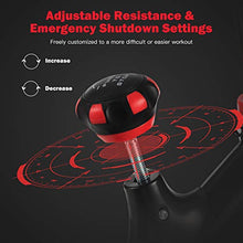 Load image into Gallery viewer, GYMAX Magnetic Exercise Bike, Indoor Stationary Cycling Bike, Noise-free Smooth Exercise Bike with LCD Monitor for Home Gym Cardio Workout (Black &amp; Red)
