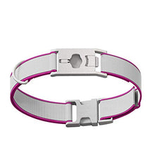 Load image into Gallery viewer, Whistle GO/GO Explore/Twist &amp; Go Pet Collars/See Me Pink/Medium-Large
