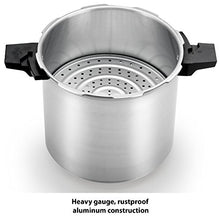 Load image into Gallery viewer, T-fal Pressure Cooker Stainless Steel Pressure Canner 22 Quart Induction 3 PSI Settings, Cookware, Pots and Pans Silver
