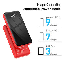 Load image into Gallery viewer, Portable Charger Power Bank 30000mAh Bextoo External Battery Pack with LCD Digital Display and USB-C Input, Dual USB Output High-Speed Charging for Cell Phones, Tablet and More …
