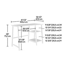 Load image into Gallery viewer, Sauder North Avenue Desk, Charter Oak finish
