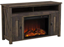 Load image into Gallery viewer, Ameriwood Home Farmington Electric Fireplace TV Console for TVs up to 50", Rustic
