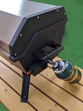 Load image into Gallery viewer, MARTIN Portable Propane Bbq Gas Grill 14,000 Btu Porcelain Grid with Support Legs and Grease Pan
