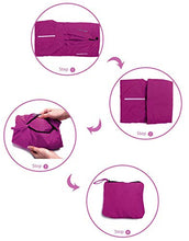 Load image into Gallery viewer, J.CARP Women's Packable Windbreaker Jacket, Super Lightweight and Visible, Outdoor Active Cycling Running Skin Coat, Purple L
