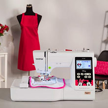 Load image into Gallery viewer, Brother PE550D Embroidery Machine, 125 Built-in Designs Including 45 Disney Designs, 4" x 4" Hoop Area, Large 3.2" LCD Touchscreen, USB Port, 9 Font Styles
