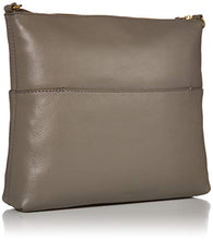 Load image into Gallery viewer, Fossil Women's Fiona Leather Large Crossbody Handbag, Grey
