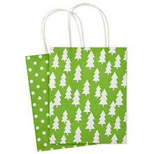 Load image into Gallery viewer, Hallmark Stiff Handle Gift Bag, Holiday Icons, 12 Pack Medium
