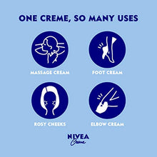 Load image into Gallery viewer, NIVEA Creme Body, Face and Hand Moisturizing Cream, 13.5 Oz Tin
