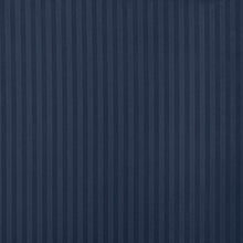 Load image into Gallery viewer, AmazonBasics Deluxe Microfiber Striped Sheet Set, Navy Blue, Queen
