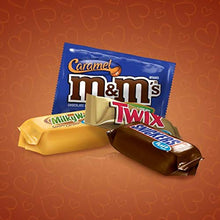 Load image into Gallery viewer, MARS Chocolate Caramel Lovers (M&amp;M's, SNICKERS, TWIX &amp; MILKY WAY) Fun Size Candy Bars Variety Mix 33.87-Ounce 55-Piece Bag
