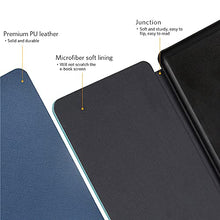 Load image into Gallery viewer, CoBak Kindle Paperwhite Case - All New PU Leather Smart Cover with Auto Sleep Wake Feature for Kindle Paperwhite 10th Generation 2018 Released, Dark Blue
