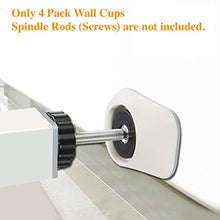Load image into Gallery viewer, Vmaisi Baby Gate Wall Cup Protector Make Pressure Mounted Safety Gates More Stable - Wall Damage-Free - Fit for Doorway, Door Frame, Baseboard - Work on Dog &amp; Pet Gates
