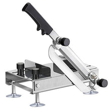 Load image into Gallery viewer, BAOSHISHAN Manual Frozen Meat Slicer Stainless Steel Herb Cutter for Thin Slicing Nougat Bacon Beef Spam Hot Pot Shabu Home Use GZM-3120
