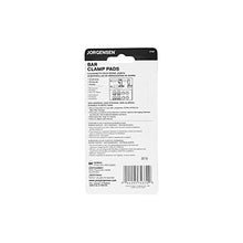 Load image into Gallery viewer, Pony Jorgensen Adjustable Clamp Jorgensen 7437 Work Protecting Bar Clamp Pads, Black
