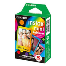 Load image into Gallery viewer, Fujifilm Instax Mini Film Rainbow - Staind Glass - Shiny Star Film -10 Sheets X 3 Assort (Taketori Store Original Goods with Instructions)
