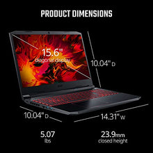 Load image into Gallery viewer, Acer Nitro 5 AN515-55-53E5 Gaming Laptop | Intel Core i5-10300H | NVIDIA GeForce RTX 3050 Laptop GPU | 15.6" FHD 144Hz IPS Display | 8GB DDR4 | 256GB NVMe SSD | Intel Wi-Fi 6 | Backlit Keyboard
