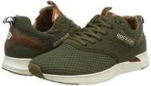 Load image into Gallery viewer, Dockers by Gerli Men's Low-Top Sneakers, Beige Khaki 850, 8 UK
