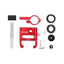 Load image into Gallery viewer, Bicycle &amp; Motorcycle Cell Phone Mount, Aluminum Alloy Bike Mobile Phone Holder with 360° Rotation Adjustable for Mountain Bike, Road Bicycle, Motobike GPS Mount 4 to 6.2 Inch Phone- Red
