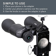Load image into Gallery viewer, Celestron 81035 Basic Smartphone Adapter 1.25" Capture Your Discoveries, Black
