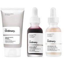 Load image into Gallery viewer, The Ordinary Face Exfoliator Set! AHA 30% + Bha 2% Peeling Solution Help Fight Visible Blemishes! Lactic Acid 10% + Ha For Healthier-Looking Skin! Salicylic Acid 2% Mask Smoothness &amp; Clarity!
