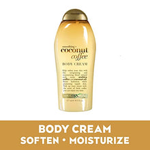 Load image into Gallery viewer, OGX Smoothing + Coconut Coffee Body Cream, 19.5 Ounce (pack of 3)
