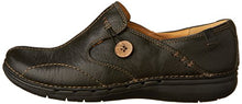 Load image into Gallery viewer, Clarks Women's Un.Loop Loafer, Black Leather, 7.5
