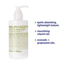 Load image into Gallery viewer, Malin + Goetz Vitamin B5 Body Lotion for Women &amp; Men—Lightweight, Strong Nourishment. Improve Softness, Elasticity. An Everyday Essential To Heal All Skin Types. Vegan &amp; Cruelty-Free 8.5 Fl Oz
