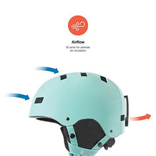 Load image into Gallery viewer, Retrospec Traverse H1 Ski &amp; Snowboard Helmet, Convertible to Bike/Skate, Teal Gloss, Small (51-55cm)
