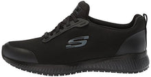 Load image into Gallery viewer, Skechers Work Squad SR Black Flat Knit 7
