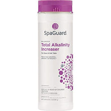 Load image into Gallery viewer, Spa and Hot Tub Chemical Balancer Maintenance Kit - Contains Scum Absorber, SpaGuard Total Alkalinity Increaser, Calcium Increaser, pH Increaser and pH Decreaser (5 Items)
