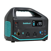 Load image into Gallery viewer, Portable Power Station 500W/555WH,Solar Generator With PD 60w and 18W 2USB Quick Charge,110V/60Hz 2AC Outlets,DC Ports and LED Flashlight,Emergency Power Supply,for Outdoor,Camping,Travel and Home Use
