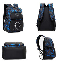 Load image into Gallery viewer, Asge Backpacks for Boys School Bags for Kids Luminous Bookbag and Sling Bag Set

