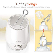 Load image into Gallery viewer, BabyX Fast Bottle Warmer For Breastmilk, Infant Formula, Baby Food Heater Quickly Warm and Sterilizer, Sanitize Pacifiers and Fits Most Bottle Size [Built-in Smart Temp. Controller]
