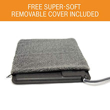 Load image into Gallery viewer, K&amp;H PET PRODUCTS Lectro-Kennel Outdoor Heated Pad with Free Cover Black Large
