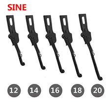 Load image into Gallery viewer, UPTOYO Kickstand for 18" Kids Bike Children's Bicycle Kickstand Single-Side Stand Kids Bicycle Support Stand Kids Bike Kickstand Toddler Kickstand (18)
