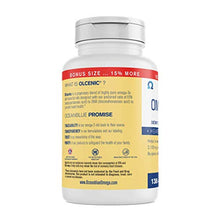 Load image into Gallery viewer, Ocean Blue Omega 3 2100-138 ct - Bonus Bottle 15% More Free - 2100 MGS of DHA EPA DPA per serv - Heart Eye Brain Support - No Fishy Aftertaste - 88% Fish Oil Concentration - Natural Orange Flavor
