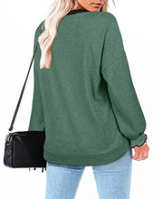 Load image into Gallery viewer, Womens sweatshirt for Women Tunic Tops For Leggings Long Sleeve Shirts L
