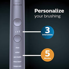 Load image into Gallery viewer, Philips Sonicare HX9924/41 DiamondClean Smart 9500 Rechargeable Electric Toothbrush, Grey
