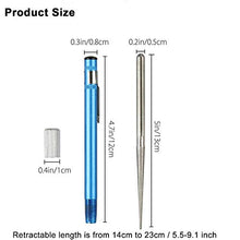 Load image into Gallery viewer, Retractable Knife Sharpener - 1 PC, Floor Portable Diamond Grit Steel Knife Sharpening Stone Rod Pen Shape Knife Blade Sharpener Stick for Kitchen Knife and Outdoor Fish Hook (#1)
