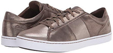 Load image into Gallery viewer, Clarks Women's Pawley Rilee Sneaker, Metallic Leather, 6.5
